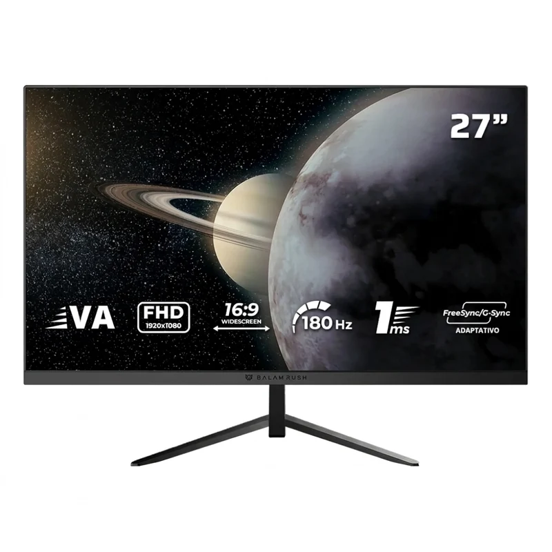 Monitor Gamer Balam Rush TITAN MTG27Y 27", 1920 x 1080 Full HD, G-Sync/FreeSync, 180Hz