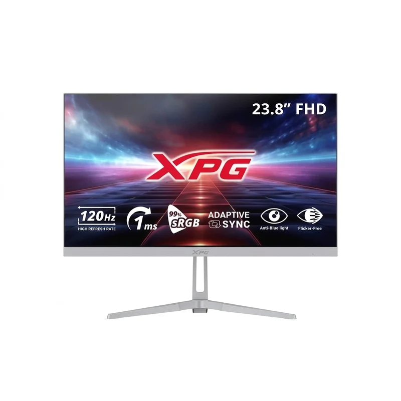 Monitor Gamer XPG RIFT R24F2-WHCMX LED IPS 24", Full HD (1920 x 1080), G-Sync, FreeSync, 120 Hz, DisplayPort, HDMI, Negro