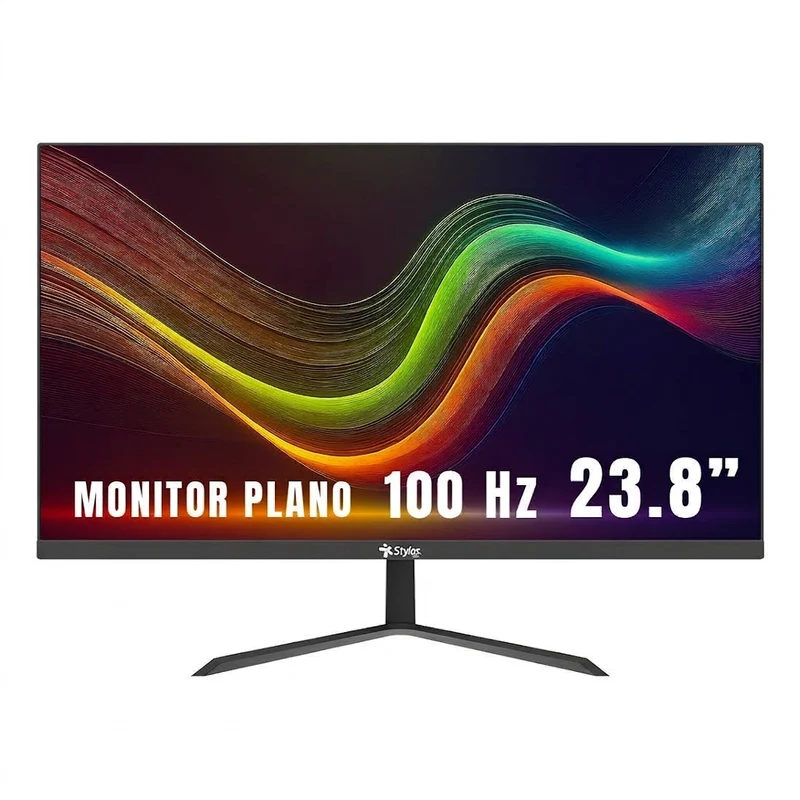 Monitor Stylos STPMOT7B LED 23.8", 100 x 100, 100Hz, HDMI/VGA, Negro