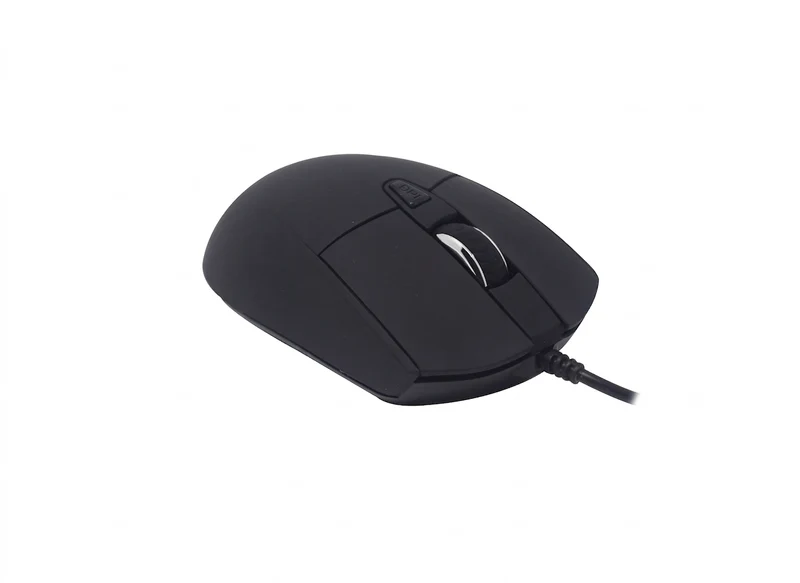 Mouse Naceb Technology NA-0115N Óptico, Alámbrico, 800 - 2400 DPI, 6 Botones, Negro