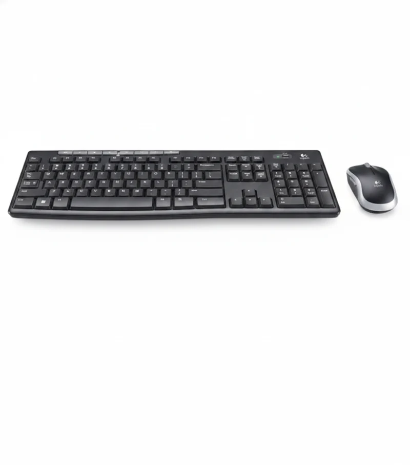 Kit Teclado y Mouse LOGITECH MK270, Negro