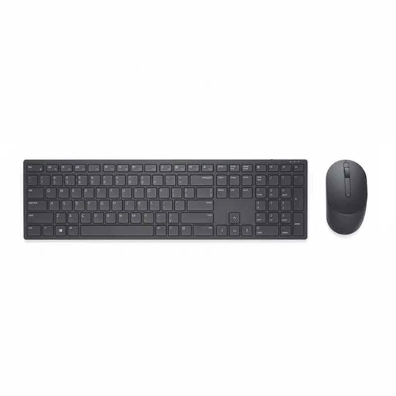 Kit Teclado y Mouse DELL KM5221WBKB-LTN TN, Negro
