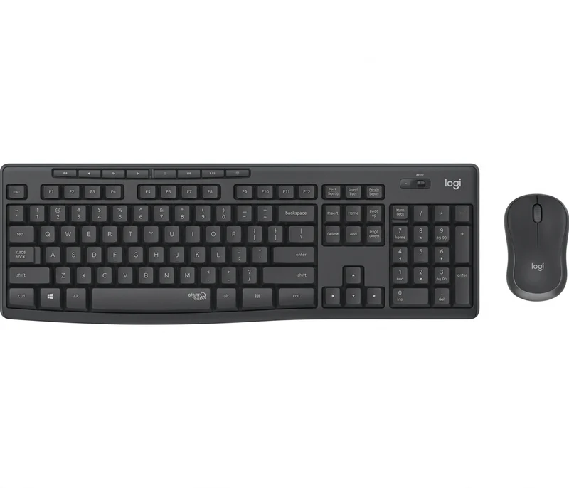 Kit Teclado y Mouse LOGITECH MK295 LED IPS, 441 x 149, 8 ms, Negro
