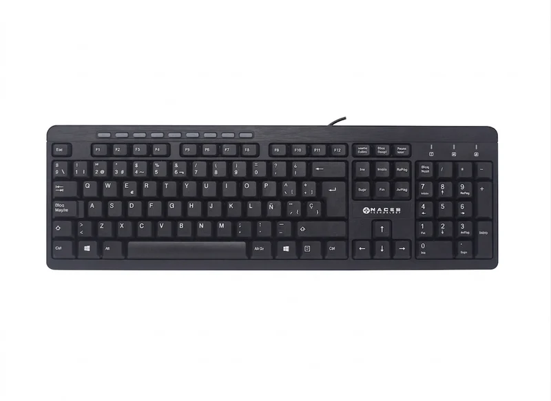 Teclado Naceb Technology NA-0109, Negro