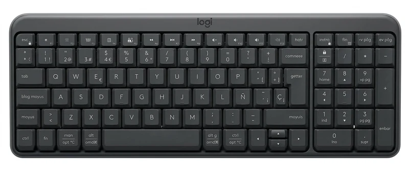 Teclado LOGITECH K250 LED, Negro