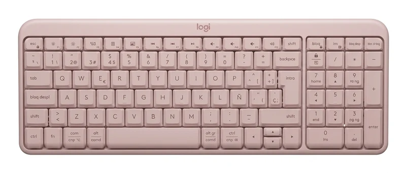 Teclado LOGITECH K250 LED, Rosa