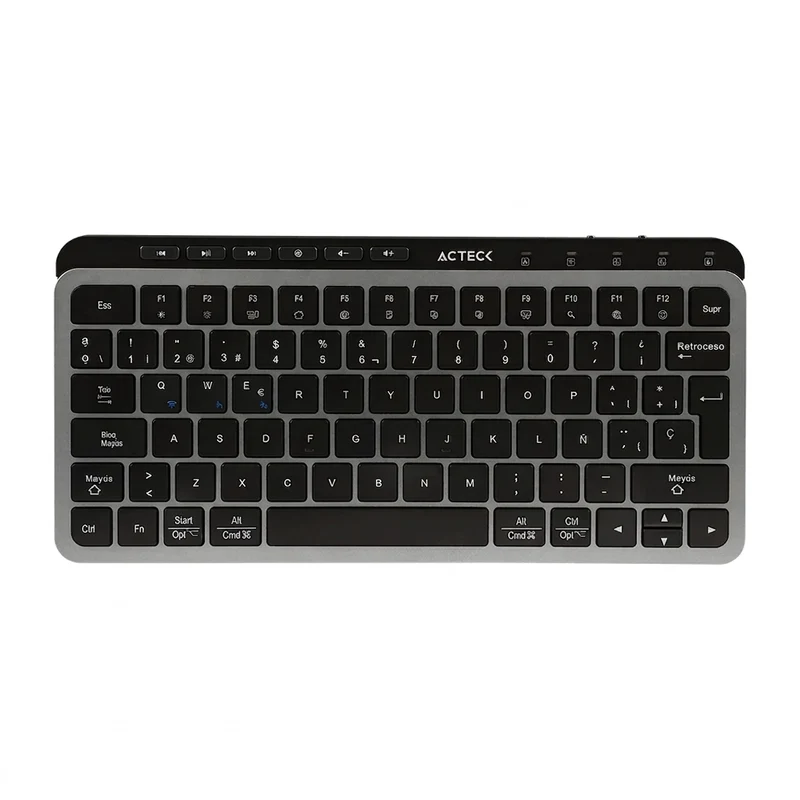 Teclado ACTECK TI750, USB-C, Negro