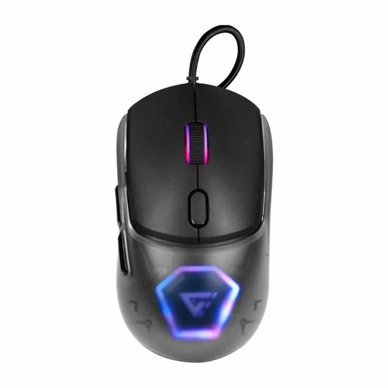 Mouse Gamer GAME FACTOR MOG530-BK, USB, Negro