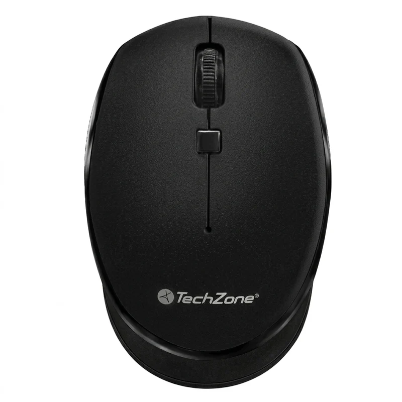 Mouse TECHZONE TZ19MOU01-INA, Negro