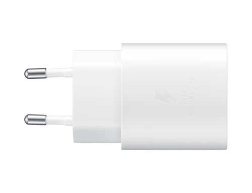 Cargador Samsung USB-C Ep-ta800xwegww 25W Blanco