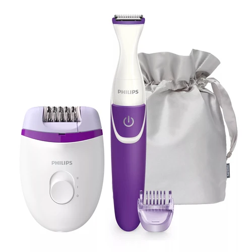 Depiladora Philips Brp505/00 Satinelle Essential + Perfilador