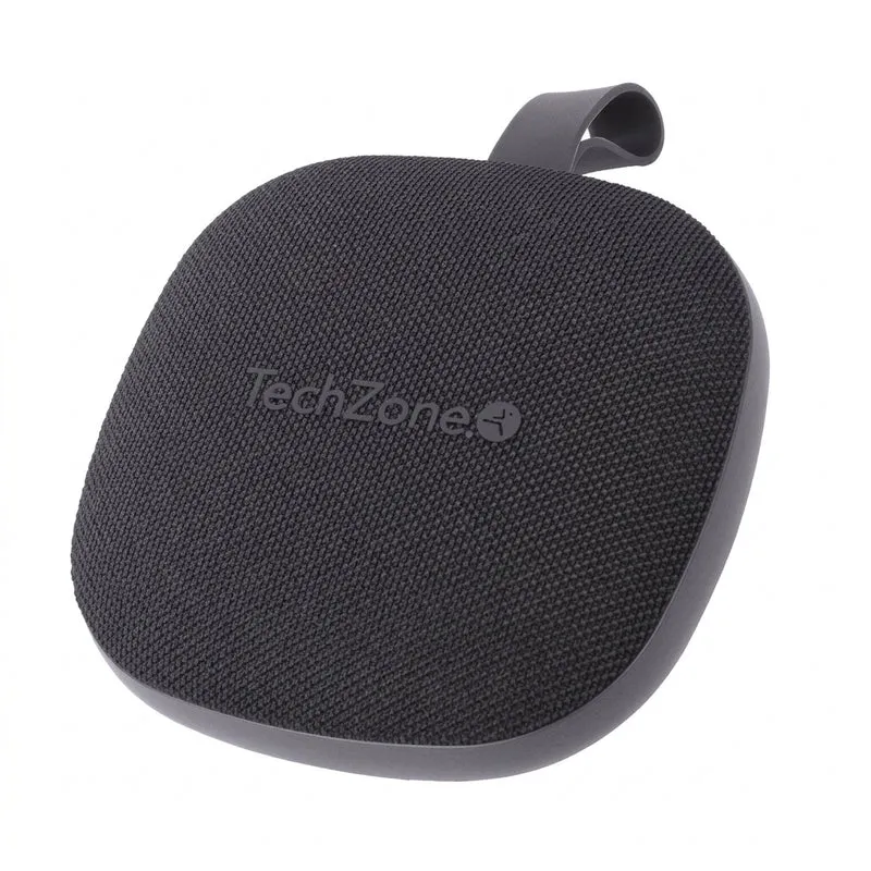 Bocina Portátil TECHZONE HORUS Bluetooth TWS, Negro