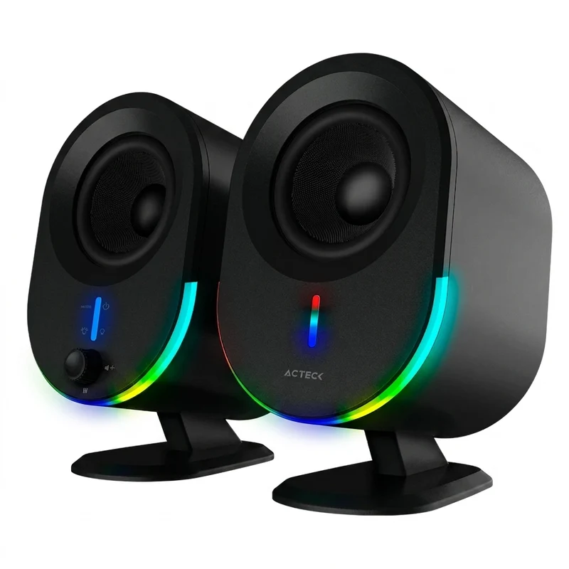 Bocinas ACTECK BS630, Bluetooth, Negro