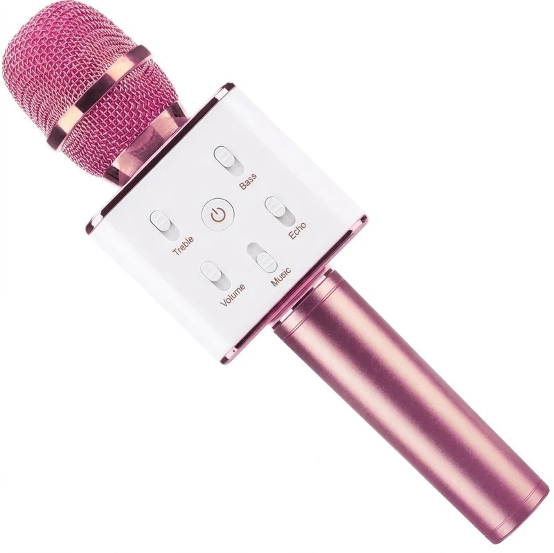 Micrófono BROBOTIX 832464 Inalámbrico, Rosa