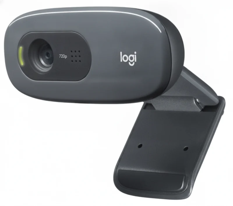 Webcam LOGITECH C270 LCD, 1280 x 720, USB-C, Negro