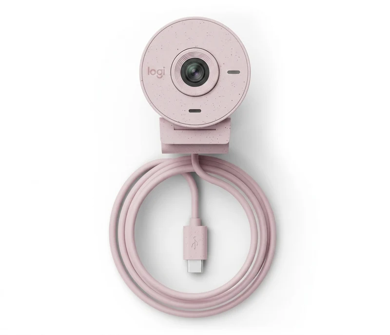 Webcam LOGITECH 960-001446 LED, Full HD (1920 x 1080), USB-C, Rosa