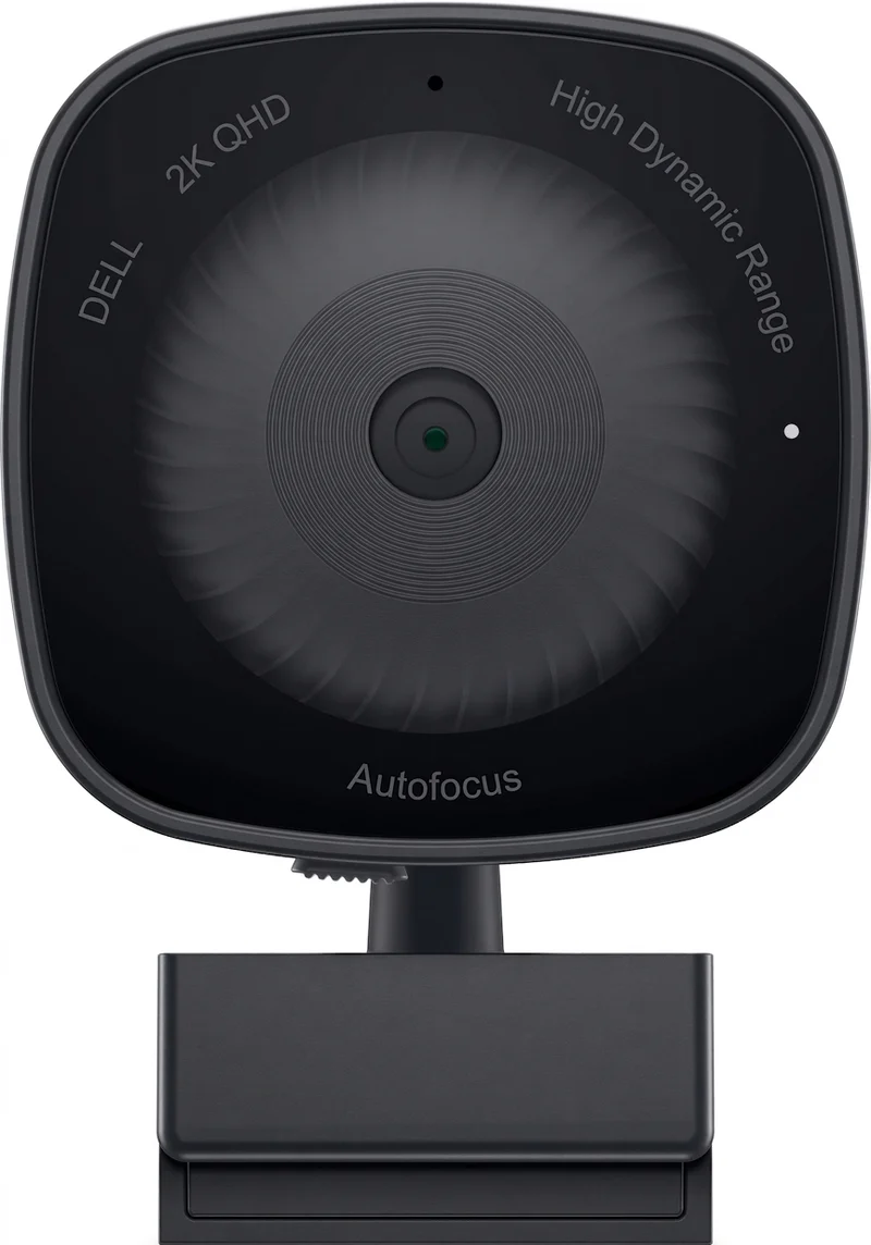 Webcam DELL WB3023, 2560 x 1440 Pixeles QHD (2K), Negro