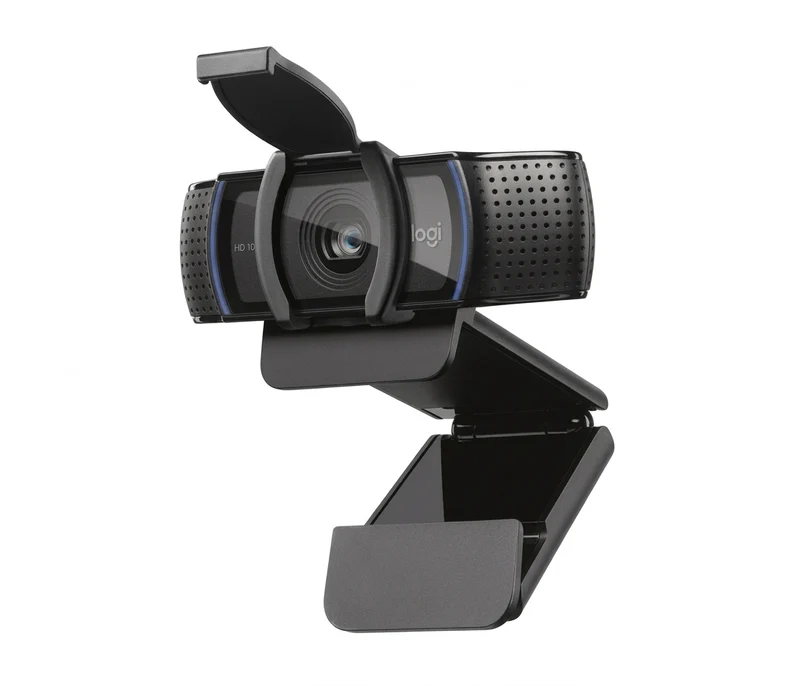 Webcam LOGITECH C920s LCD, Full HD (1920 x 1080), Negro