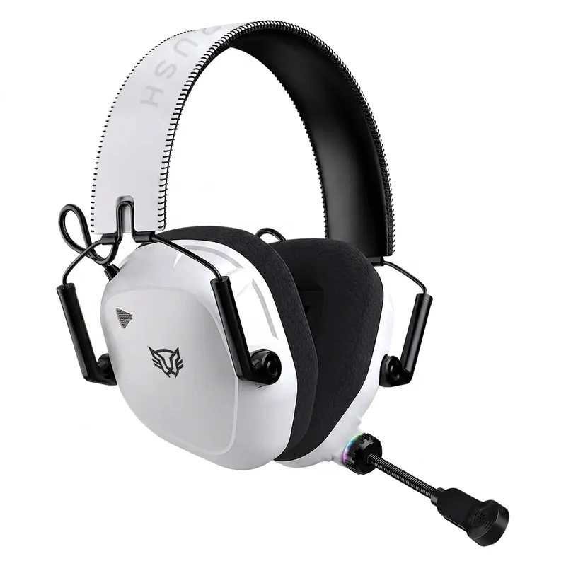 Headset Gamer Balam Rush PILOT PRO HS808, Blanco