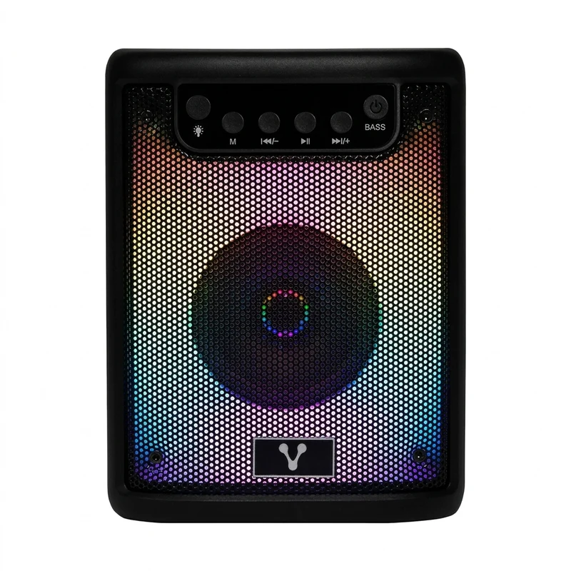 Bocinas VORAGO KSP-180 3", USB TIPO C, Negro