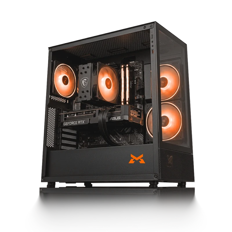 PC Gamer RTX 5070, AMD Ryzen 9 9900X, 32GB DDR5, 1TB SSD M.2, Kraken - Mythic