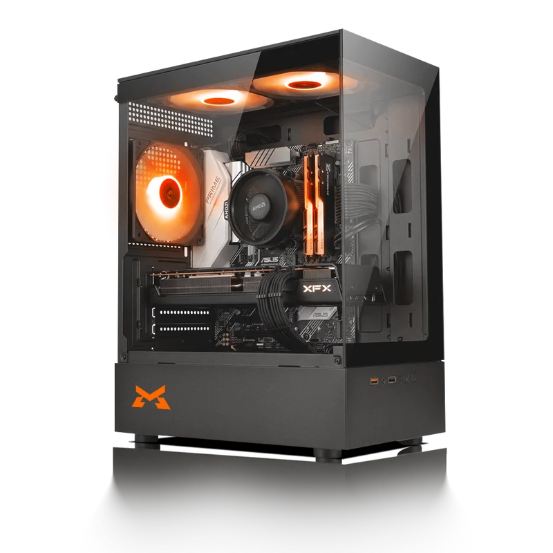 PC Gamer RX 9070, AMD Ryzen 5 5500, 32GB DDR4, 1TB SSD M.2, Wyvern - Mythic