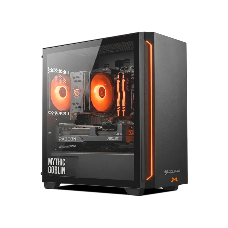 PC Gamer RX 9060 XT, AMD Ryzen 7 8700F, 16GB DDR5, 500GB SSD M.2, Banshee - Mythic