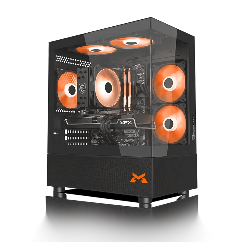 PC Gamer RX 9060 XT, AMD Ryzen 5 5500, 16GB DDR4, 500GB SSD M.2, Banshee - Mythic