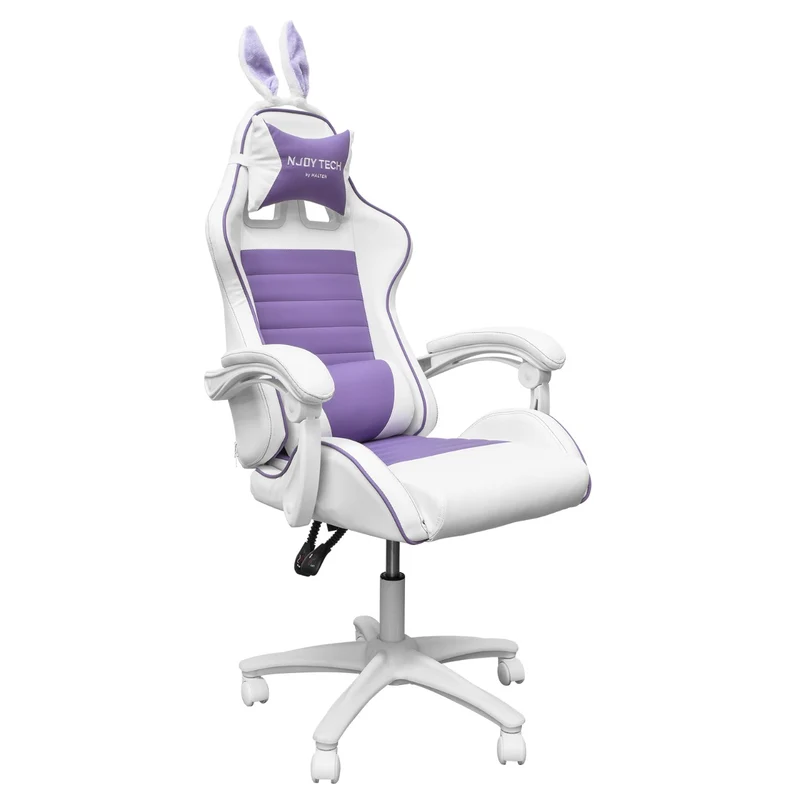 Silla Gamer Bunny Ergonómica Con Orejas