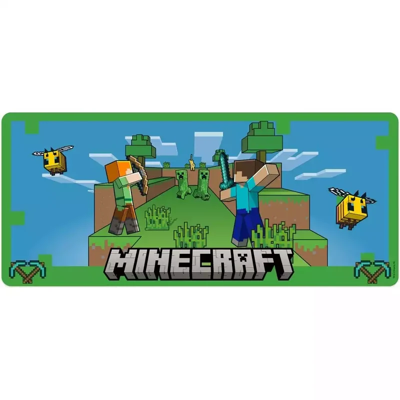 Alfombrilla gaming Minecraft XXL 80x35 cm
