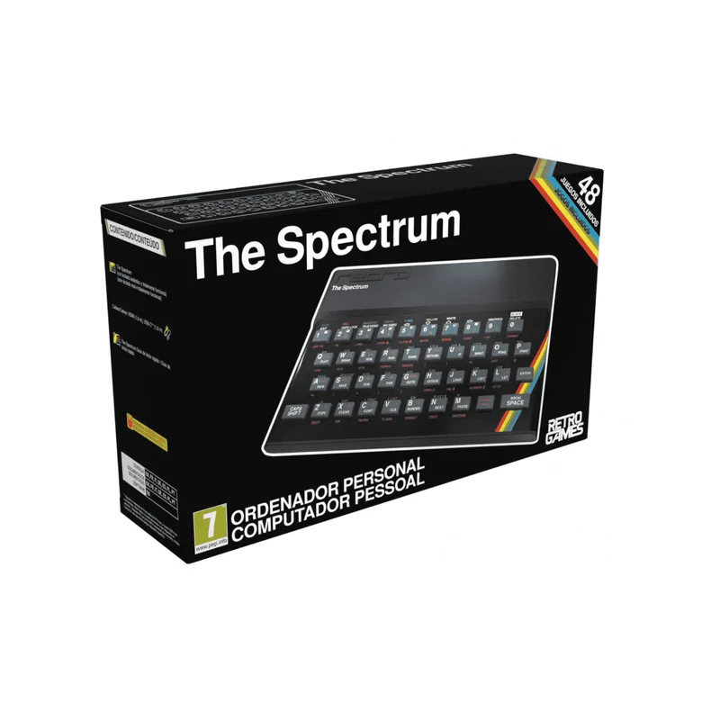 Consola Retro The Spectrum Revive el clásico ZX Spectrum