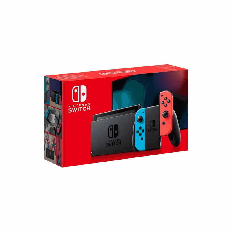 Consola Nintendo Switch Azul y Rojo Neón
