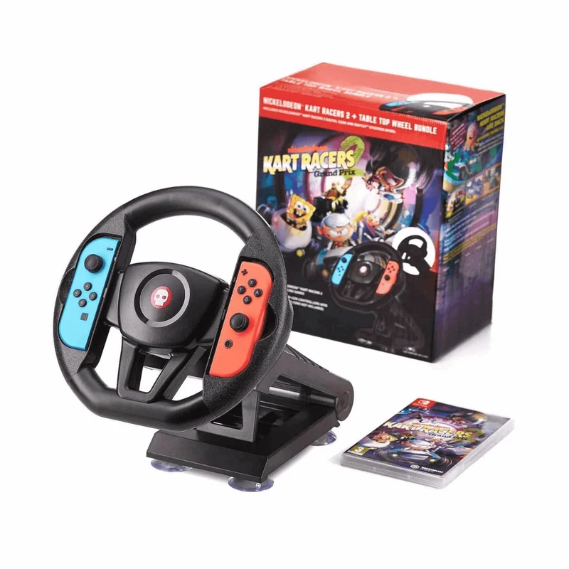 Volante + Nickeloedon Racers 2 Switch