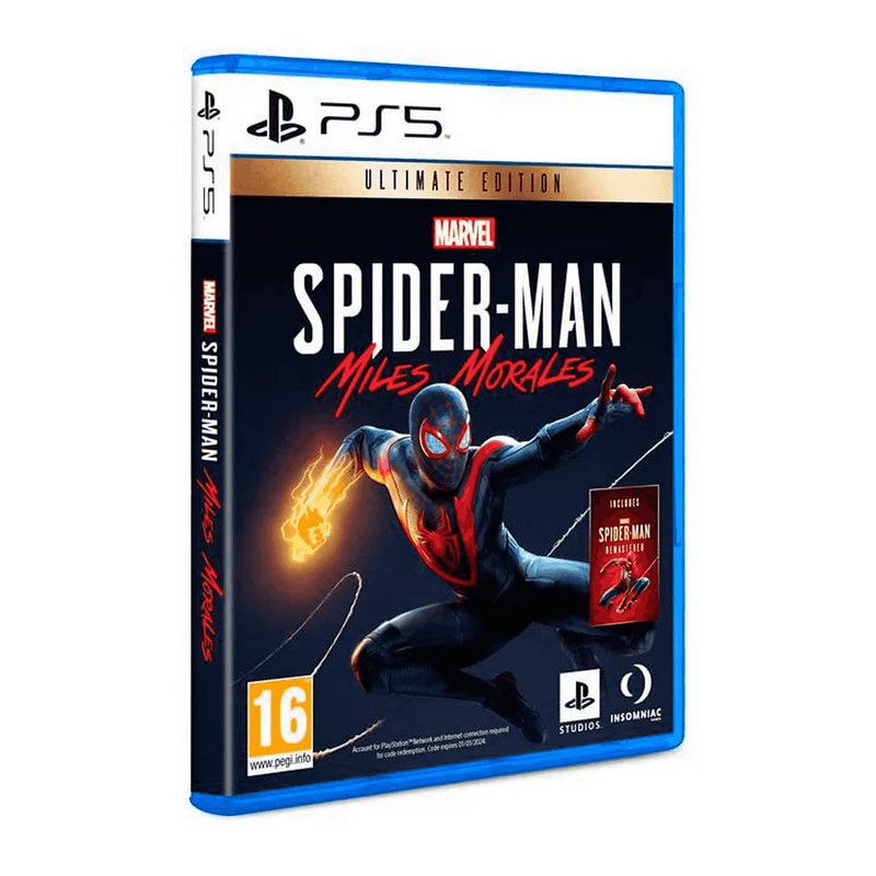 Juego PS5 Spider Man Miles Morales Marvels Ultimate Edición