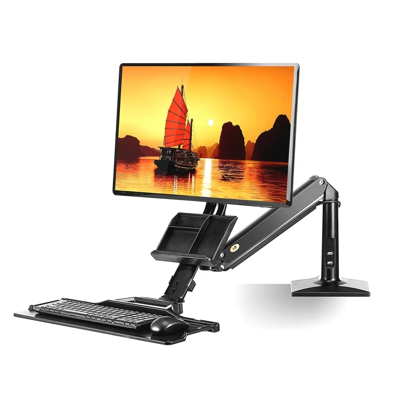 Soporte Brazo Monitor Sit-Stand