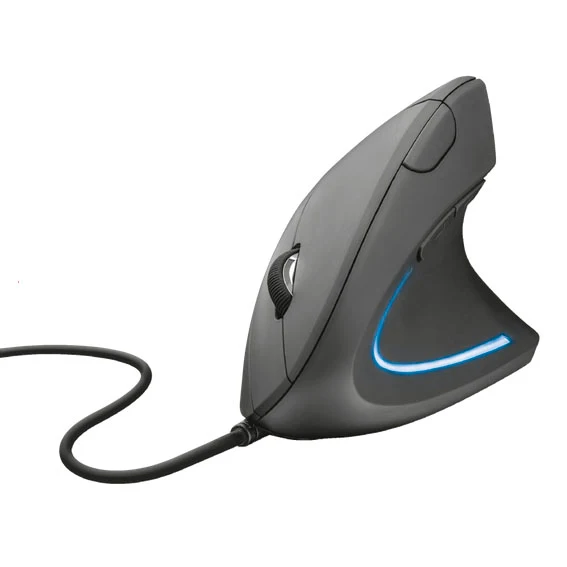 Mouse Ergonómico Alámbrico Verto