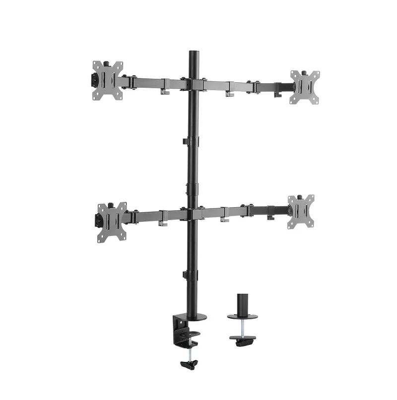 Soporte Brazo Monitor Cuádruple hasta 27"