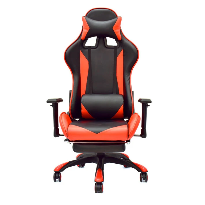 SILLA GAMER MALTA CON APOYAPIES