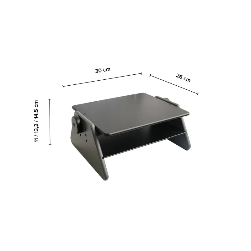 Soporte para Monitor Múltiple Ajustable 3 Alturas